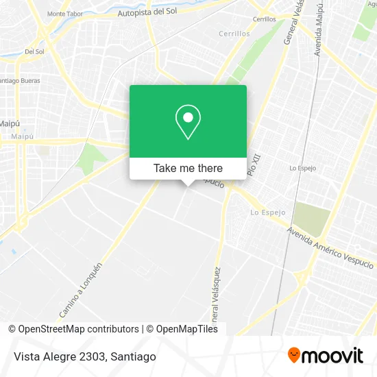 Vista Alegre 2303 map