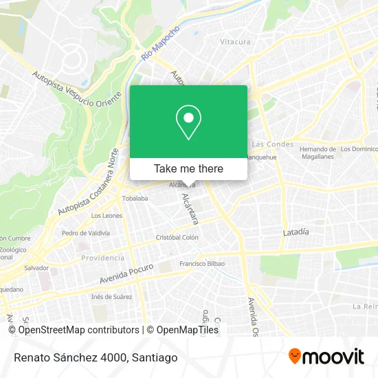 Renato Sánchez 4000 map