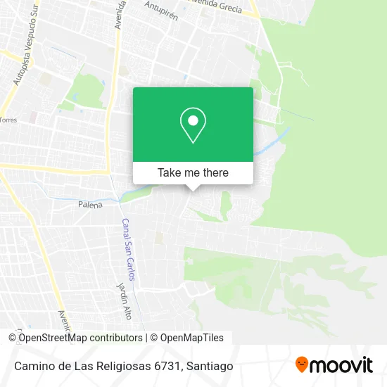 Mapa de Camino de Las Religiosas 6731
