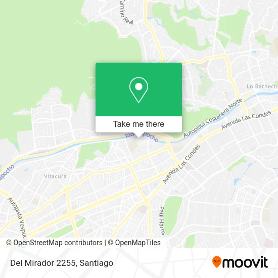 Del Mirador 2255 map