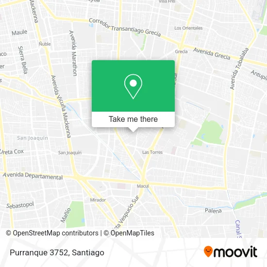Purranque 3752 map