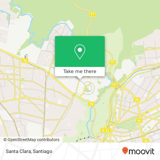 Santa Clara map