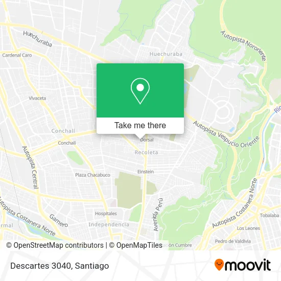 Descartes 3040 map