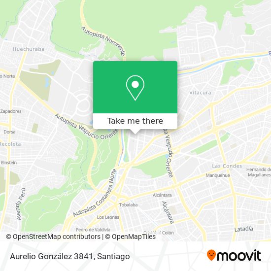 Aurelio González 3841 map