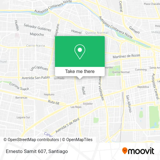 Ernesto Samit 607 map