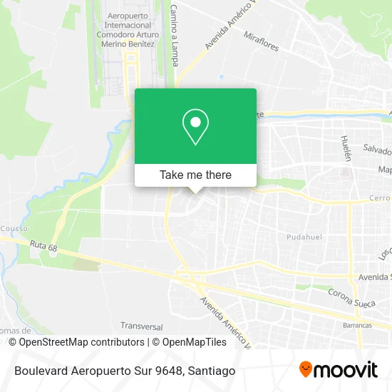 Mapa de Boulevard Aeropuerto Sur 9648