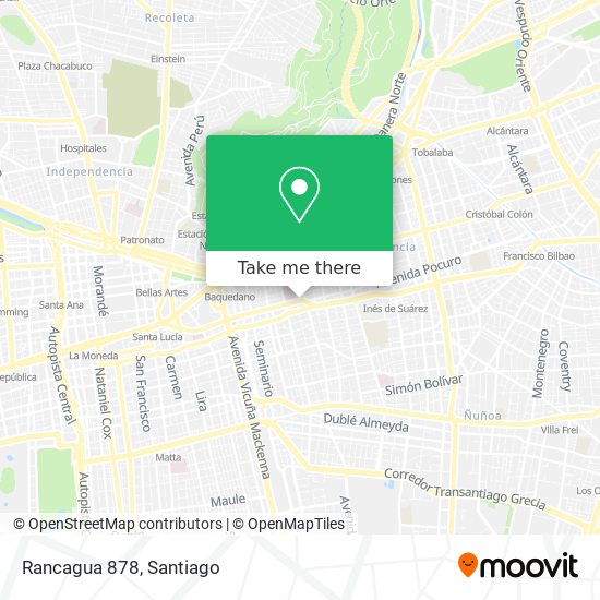 Rancagua 878 map