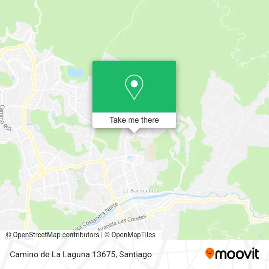 Camino de La Laguna 13675 map