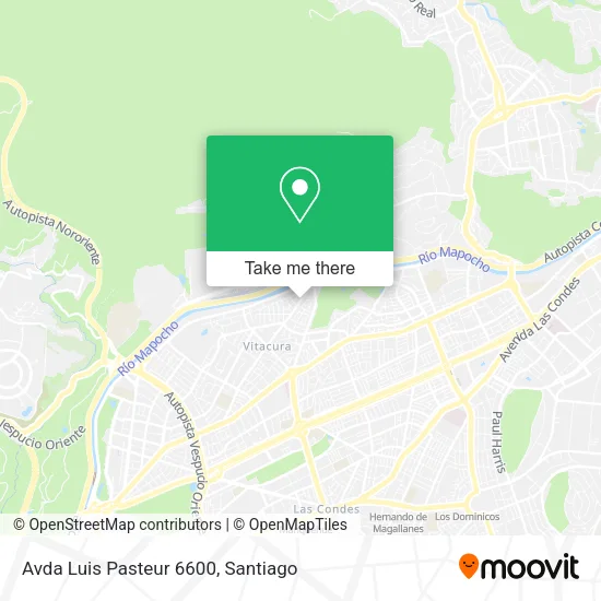 Mapa de Avda Luis Pasteur 6600