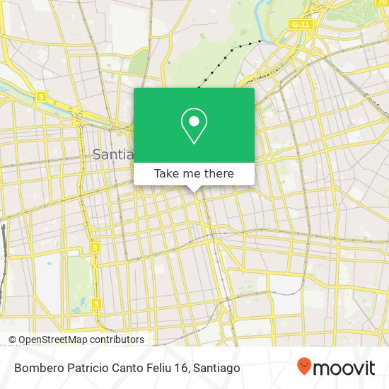 Bombero Patricio Canto Feliu 16 map