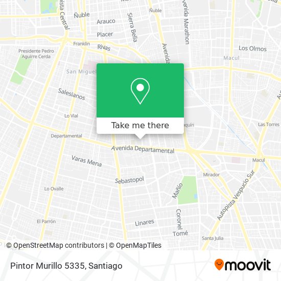 Pintor Murillo 5335 map