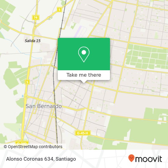 Alonso Coronas 634 map