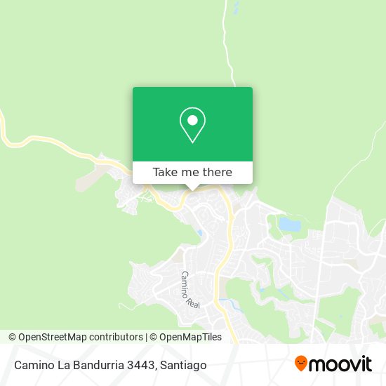 Mapa de Camino La Bandurria 3443