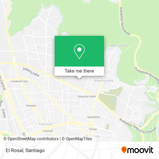 El Rosal map