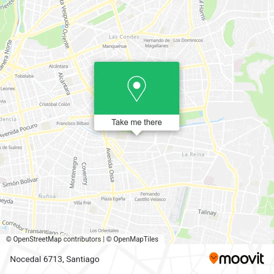 Nocedal 6713 map
