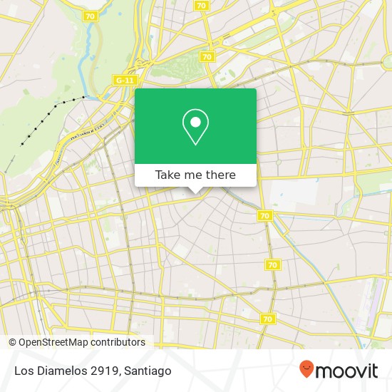 Los Diamelos 2919 map