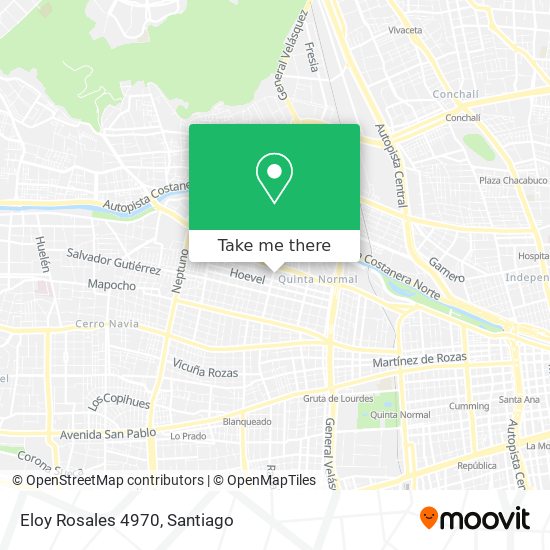 Eloy Rosales 4970 map
