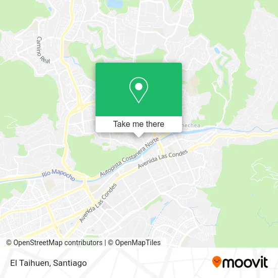 El Taihuen map