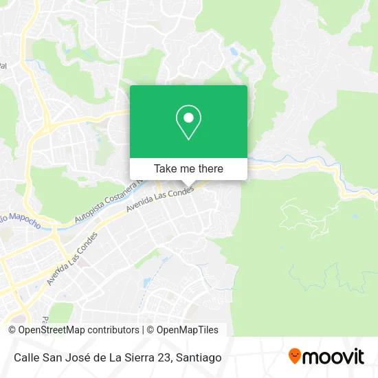 Calle San José de La Sierra 23 map