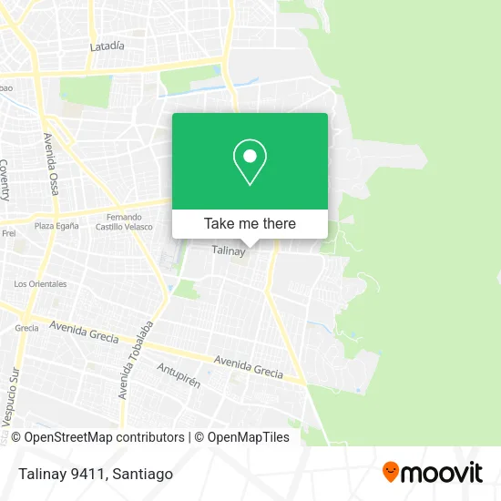 Talinay 9411 map