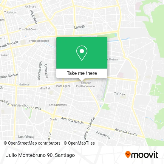 Julio Montebruno 90 map