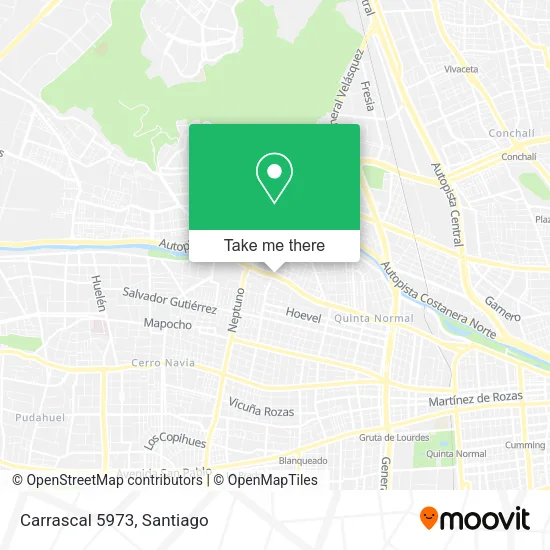 Carrascal 5973 map