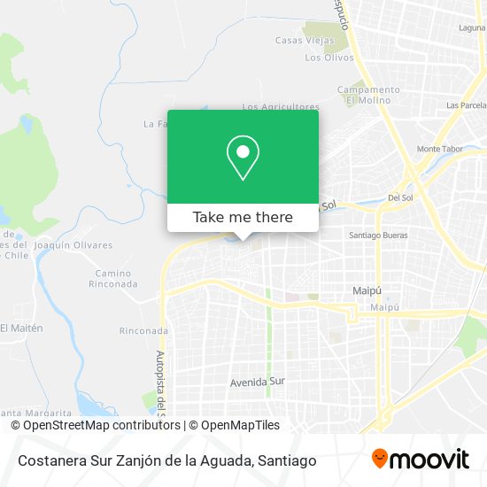 Costanera Sur Zanjón de la Aguada map