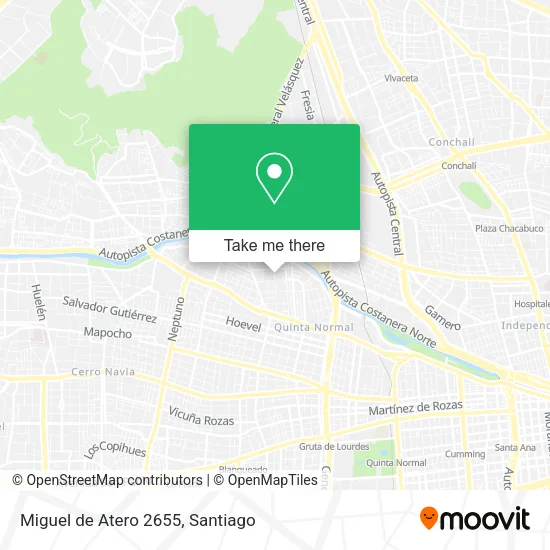 Miguel de Atero 2655 map