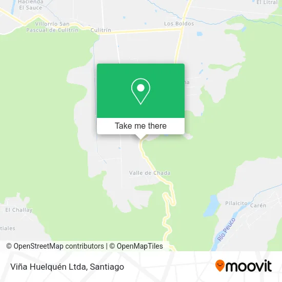 Viña Huelquén Ltda map
