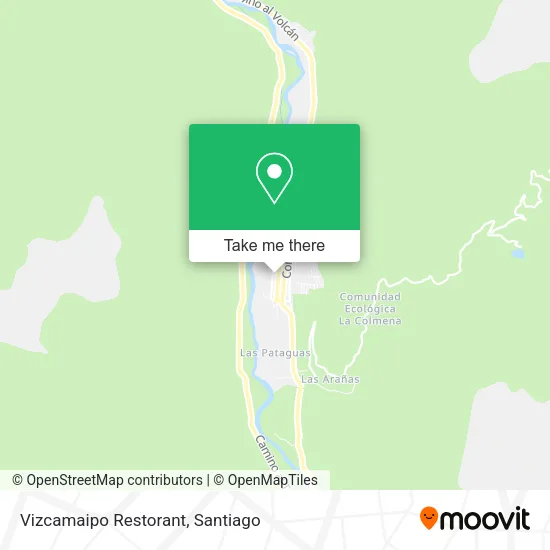 Vizcamaipo Restorant map