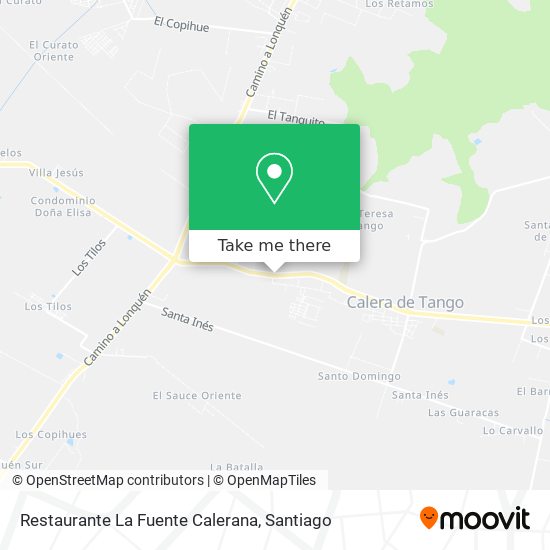 Restaurante La Fuente Calerana map