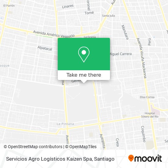 Servicios Agro Logísticos Kaizen Spa map