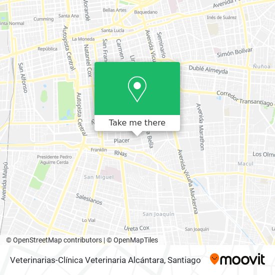Veterinarias-Clínica Veterinaria Alcántara map