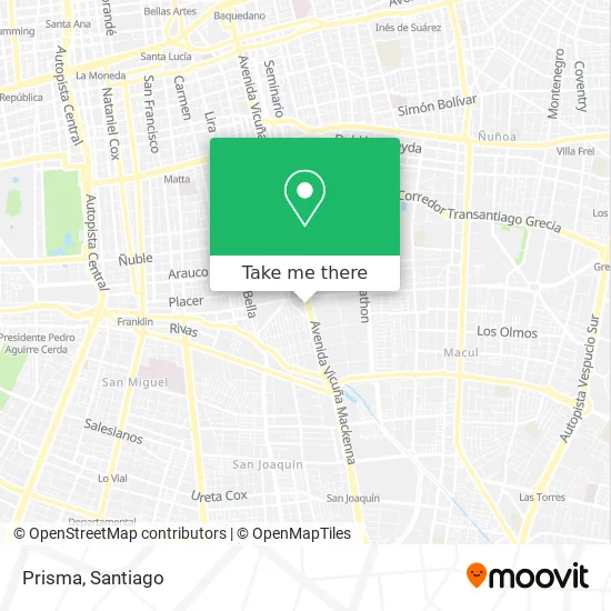 Prisma map