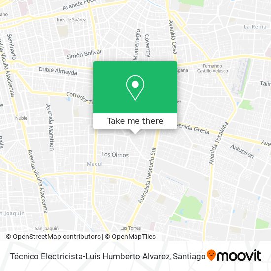 Mapa de Técnico Electricista-Luis Humberto Alvarez