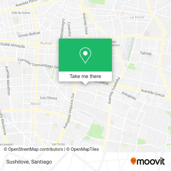 Sushilove map