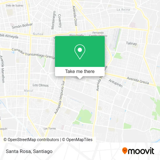 Santa Rosa map