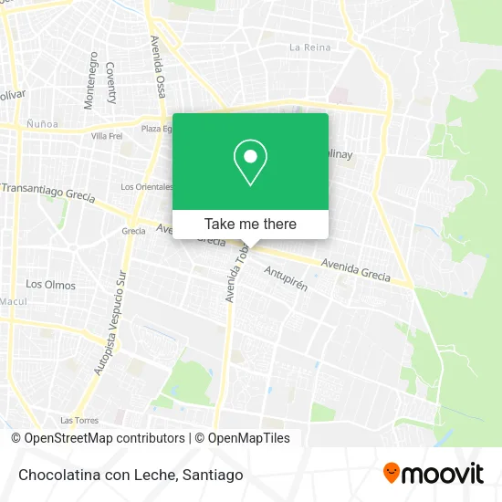 Chocolatina con Leche map