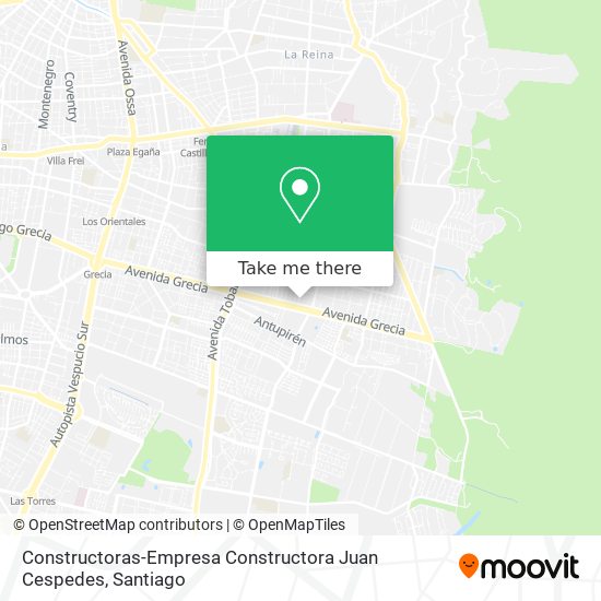 Constructoras-Empresa Constructora Juan Cespedes map