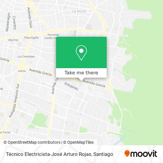 Mapa de Técnico Electricista-José Arturo Rojas