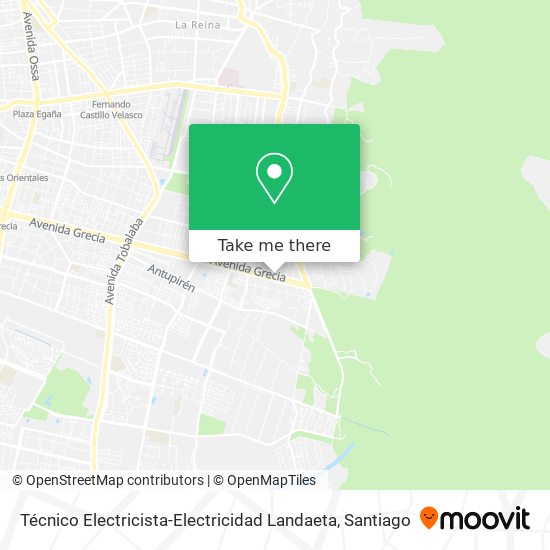 Técnico Electricista-Electricidad Landaeta map