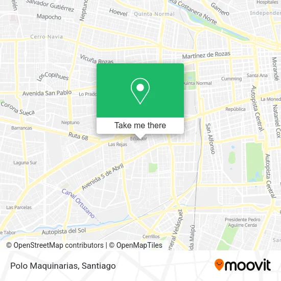 Polo Maquinarias map
