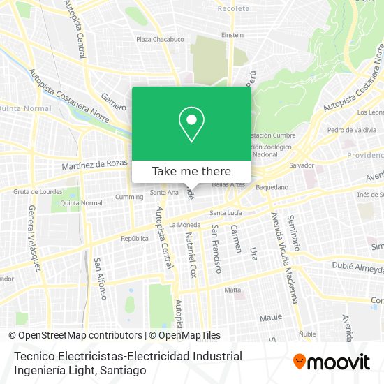 Tecnico Electricistas-Electricidad Industrial Ingeniería Light map