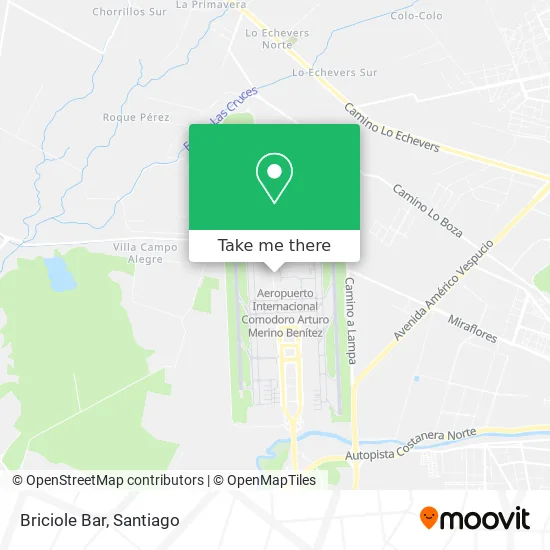 Briciole Bar map
