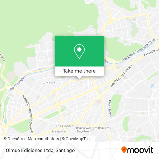 Olmue Ediciones Ltda map