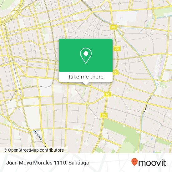 Juan Moya Morales 1110 map