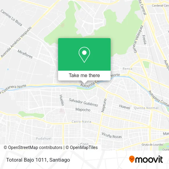 Totoral Bajo 1011 map