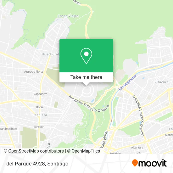 del Parque 4928 map