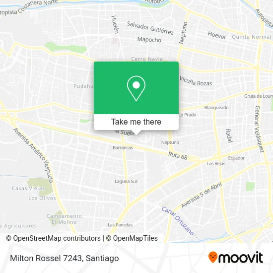 Milton Rossel 7243 map