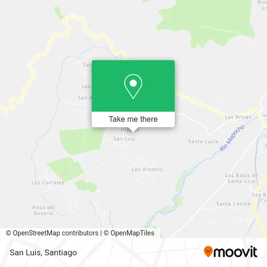Mapa de San Luis